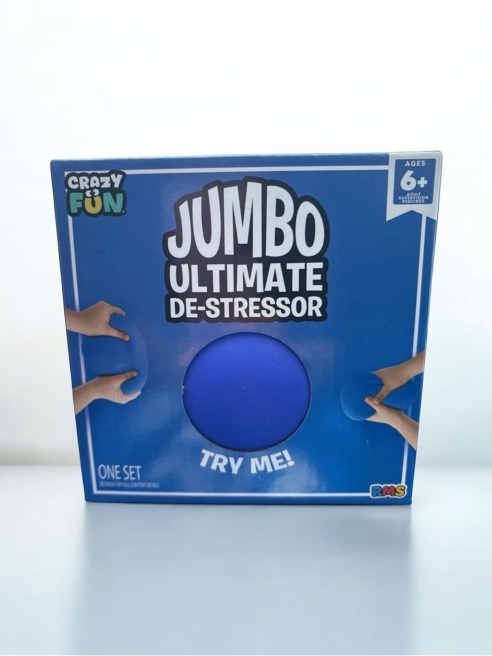 Jumbo Ultimate De-Stressor - Blue